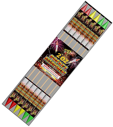 2 oz Rockets 12 Pack